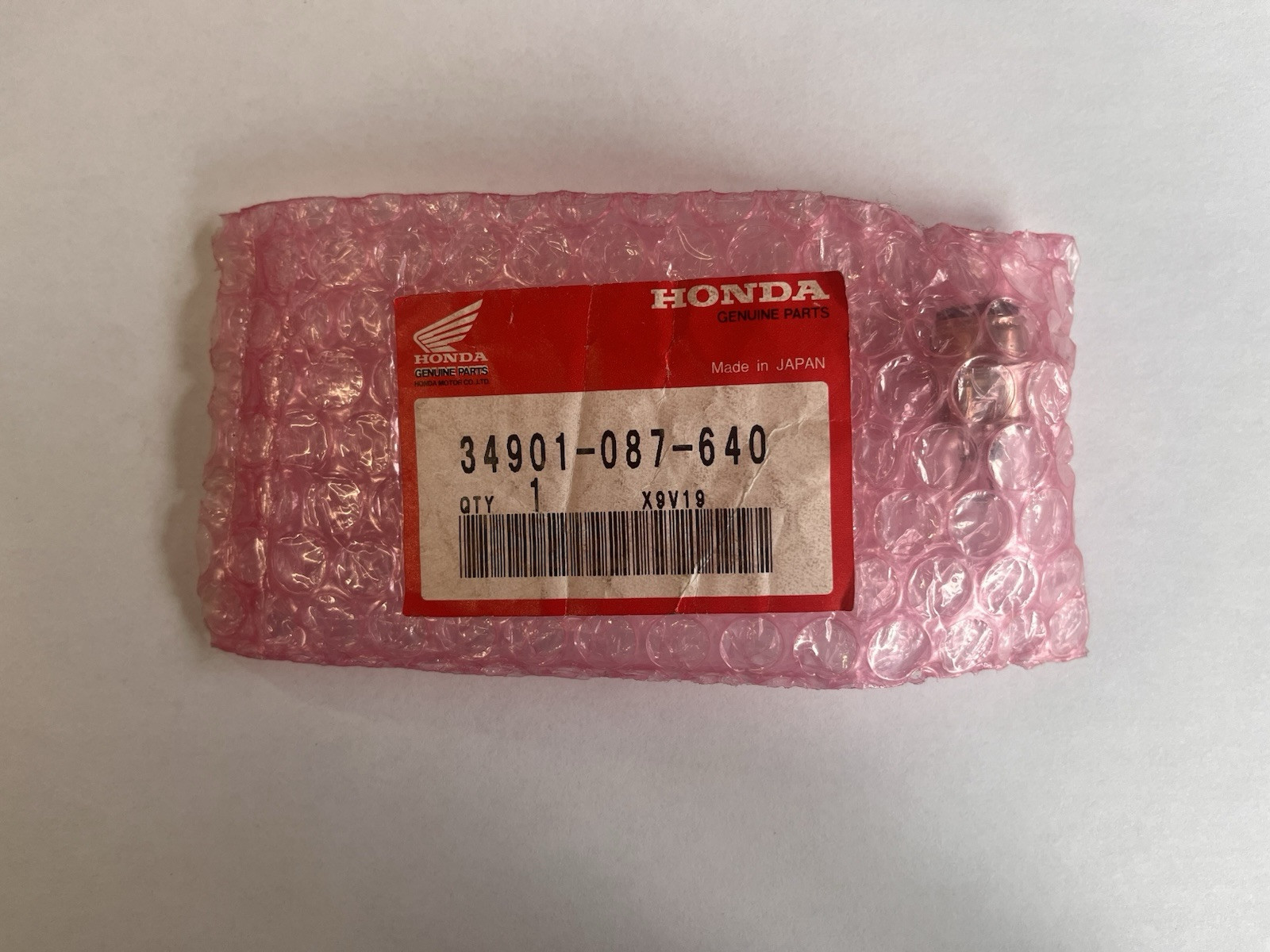 New Old Stock Honda Light Bulb Part #: 34901-087-640