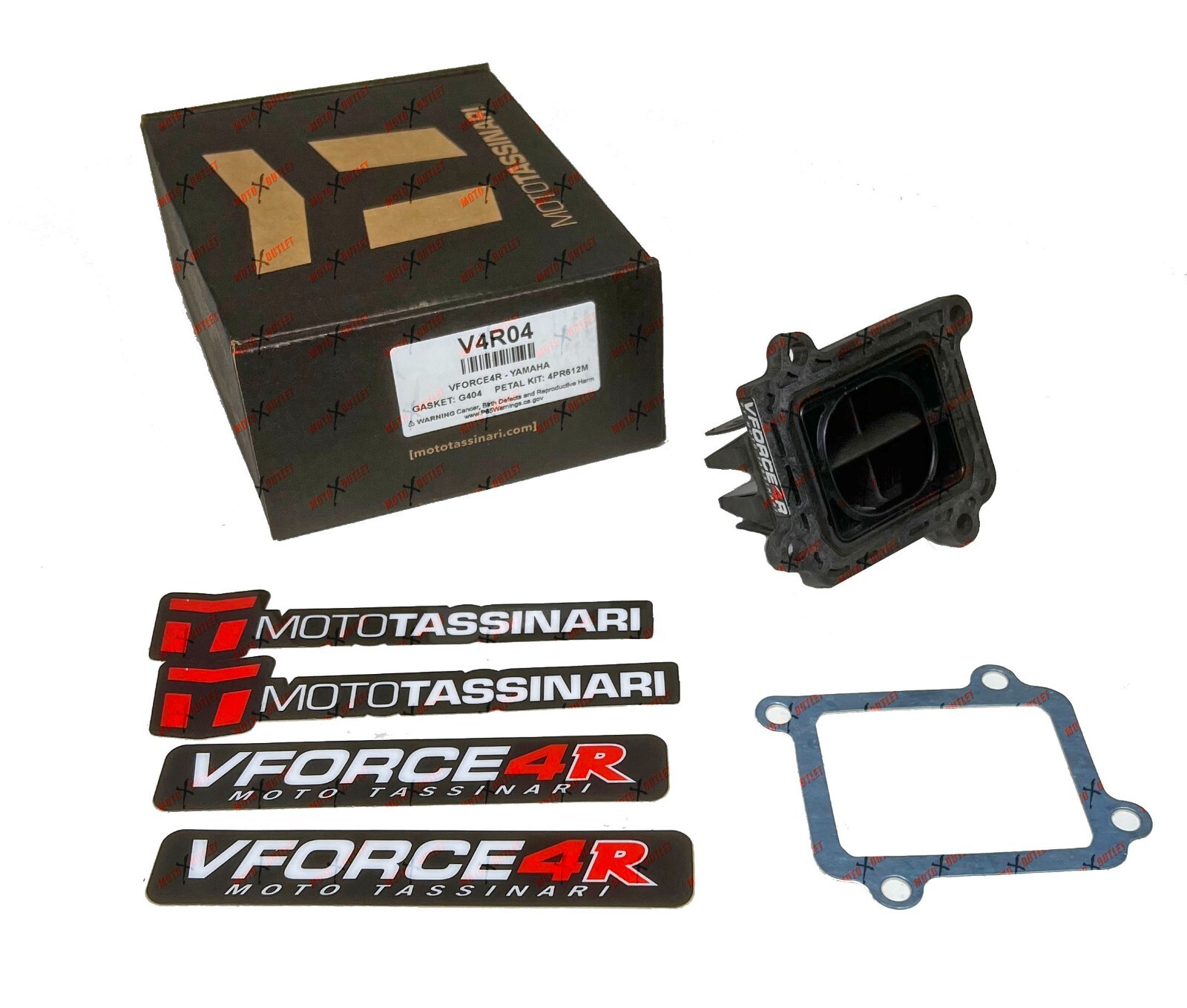 YZ 125 V Force 4R Reed Valve Cages VForce 4 R Reeds Yamaha YZ125 V4R04 2005-2022
