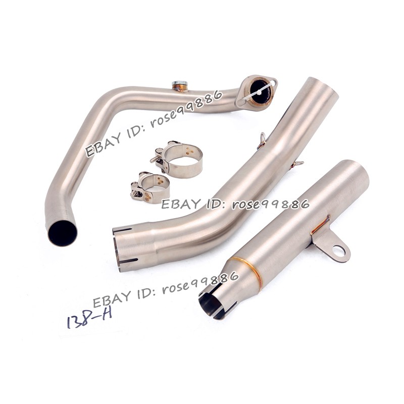 For CF-Moto 250NK 250SR 300NK 300SR 300SS Full Exhaust System Front Pipe Muffler