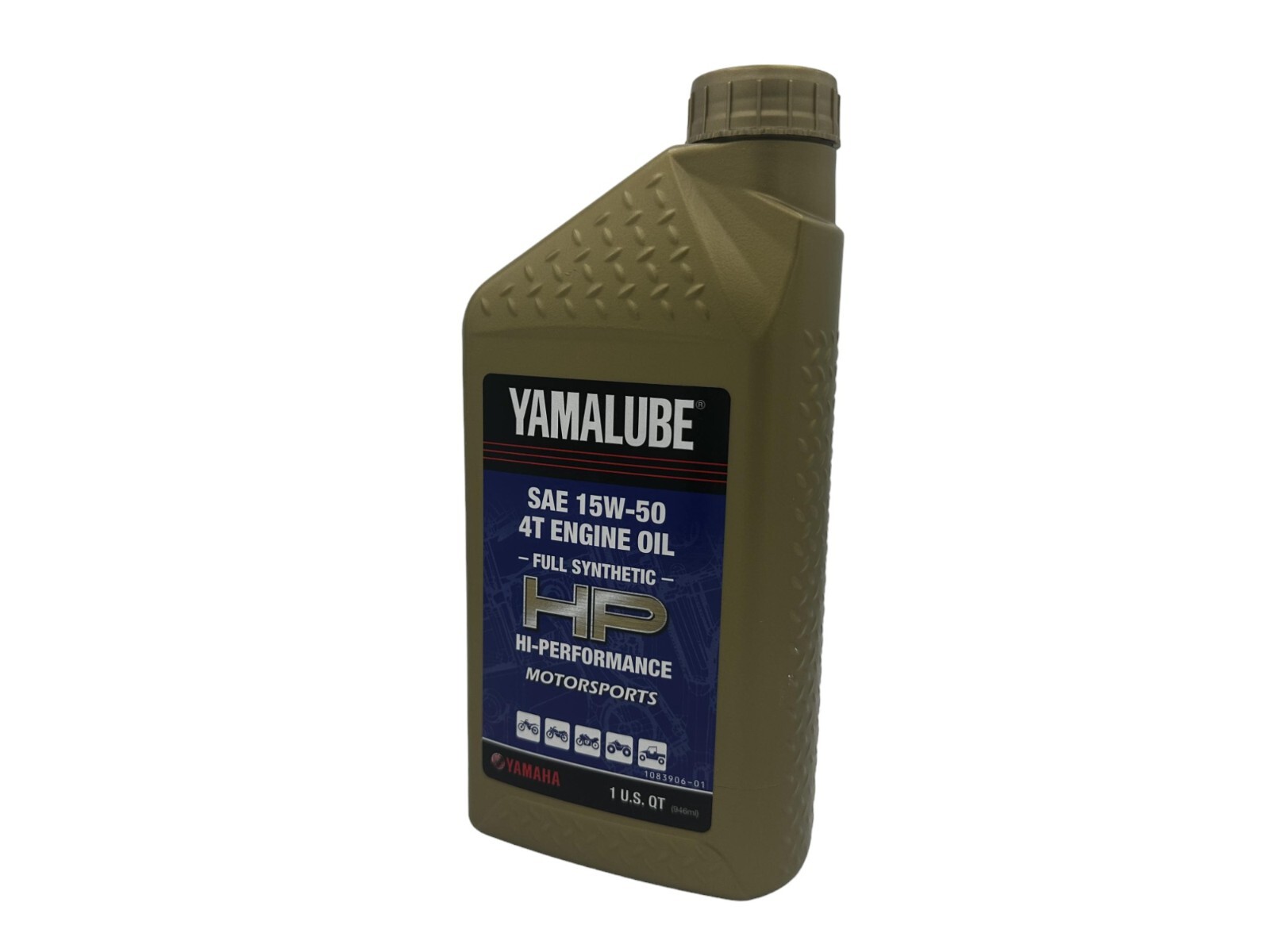 Yamaha Genuine OEM Yamalube Full Synthetic 15W-50 Oil LUB-15W50-FS-12 – 3 Pack