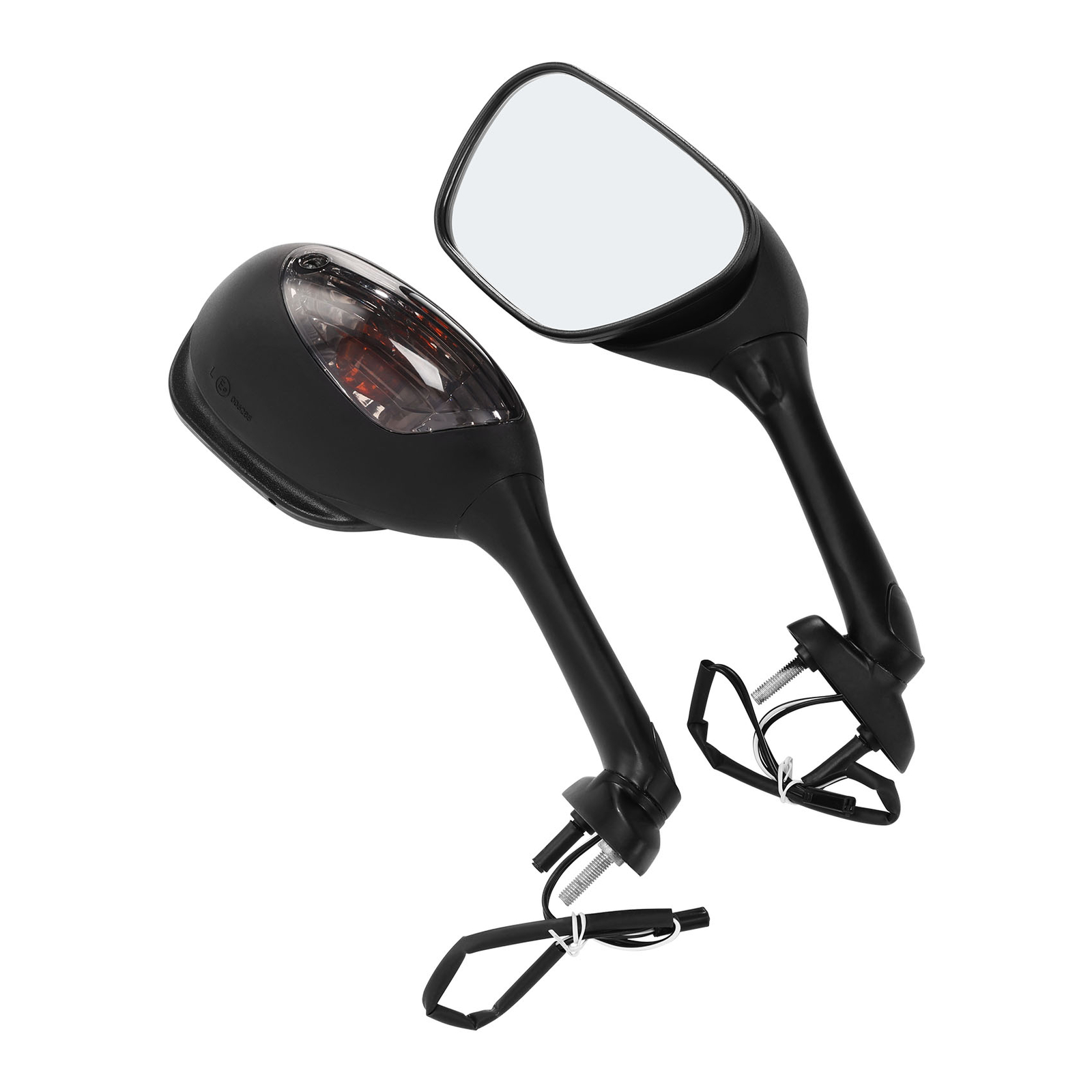 Rearview Side Mirrors W/ Turn Signals Fit For Suzuki GSXR600 GSXR750 2006-2024