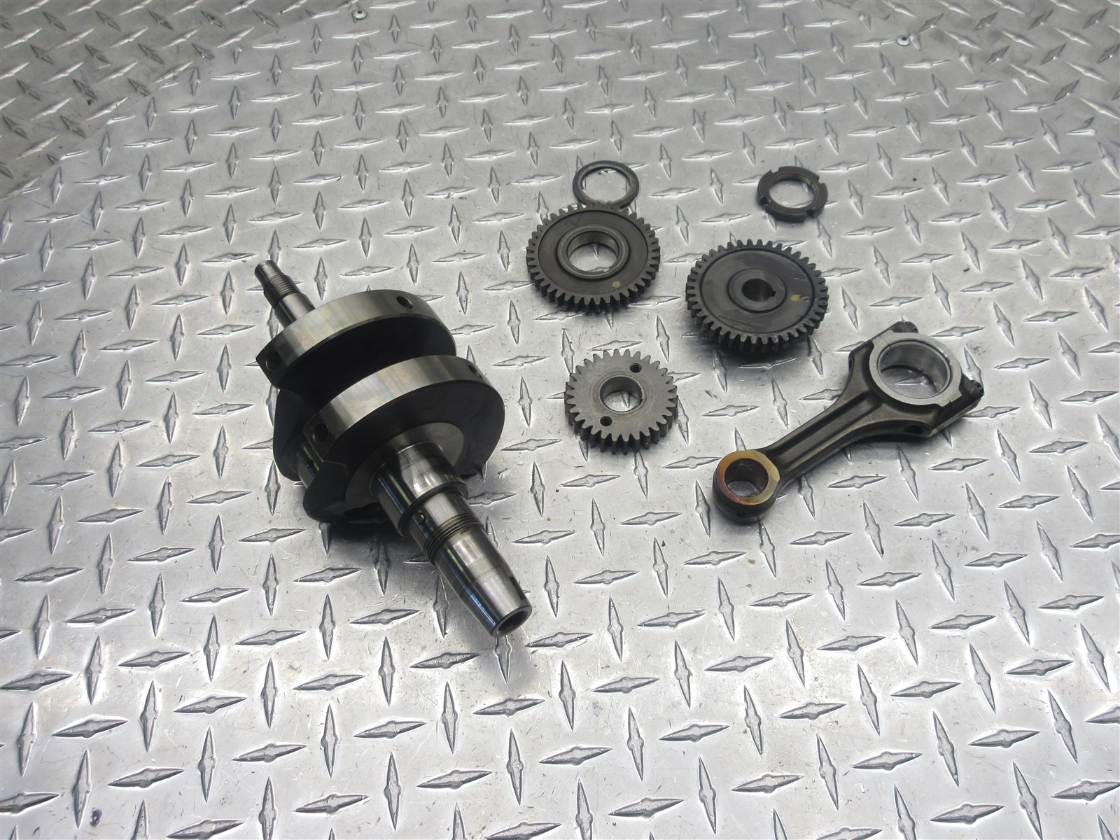 2015 13-16 KTM RC390 Duke 390 Crankshaft Connecting Rod Crank Gear Engine Lot