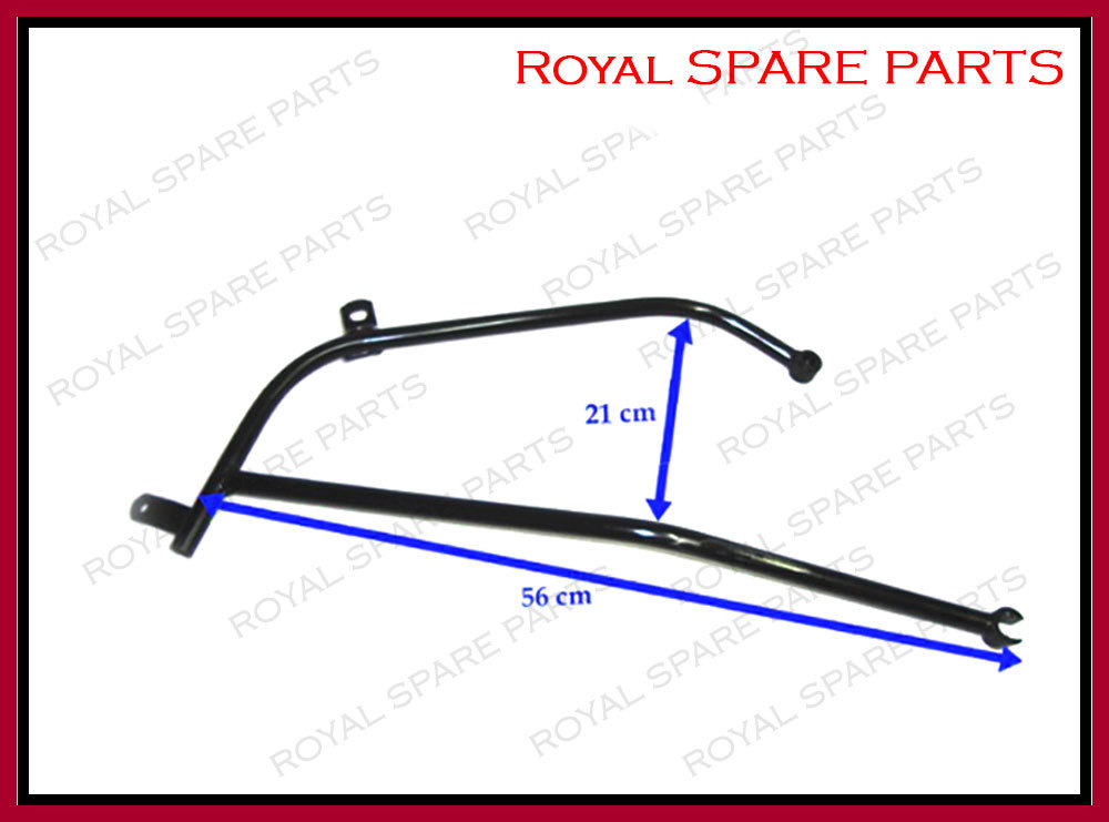 Royal Enfield 350cc Rear Mudguard Carrier LH-RH Black