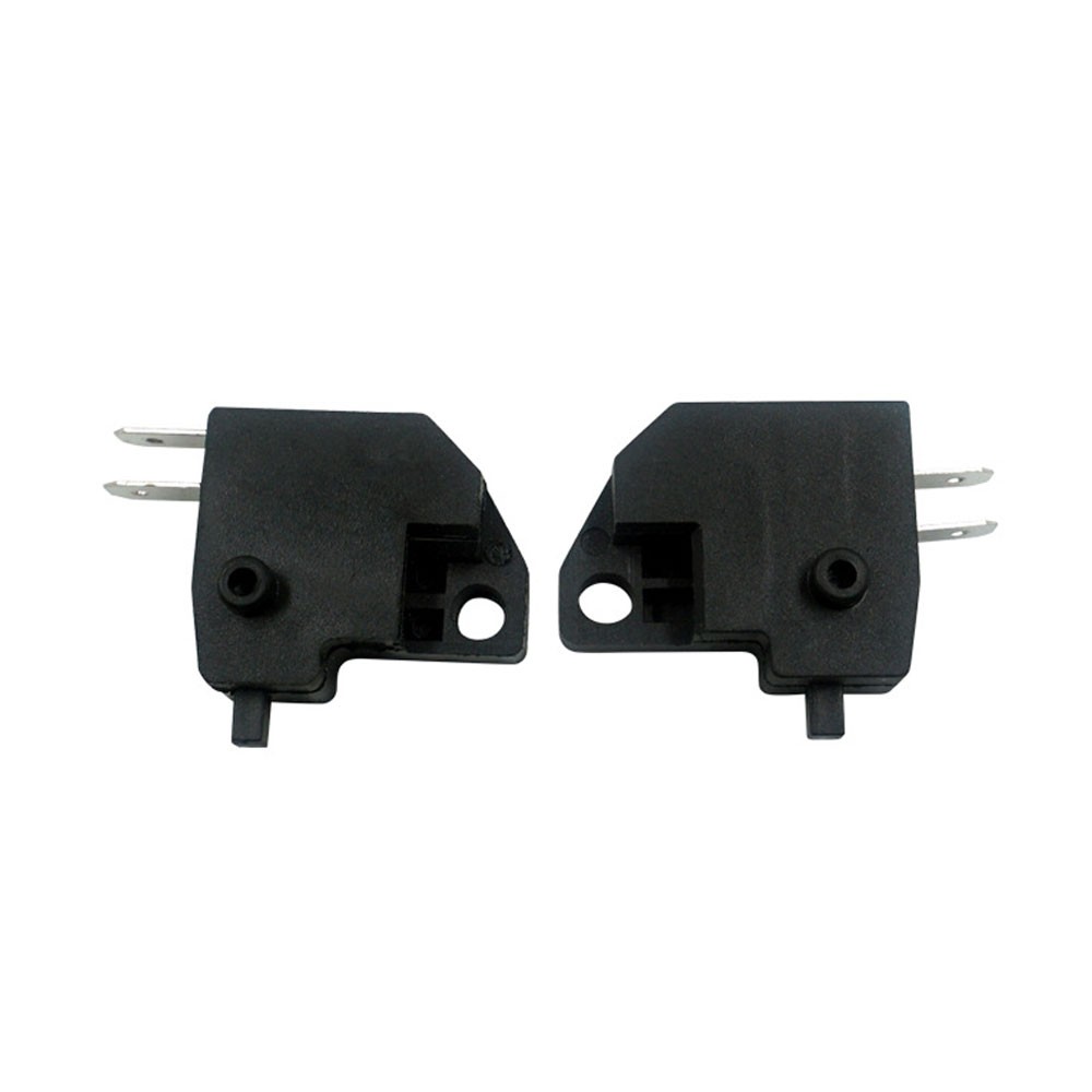 Pair Universal Motorcycle Right/Left Front Brake Stop Light Switch Press Button