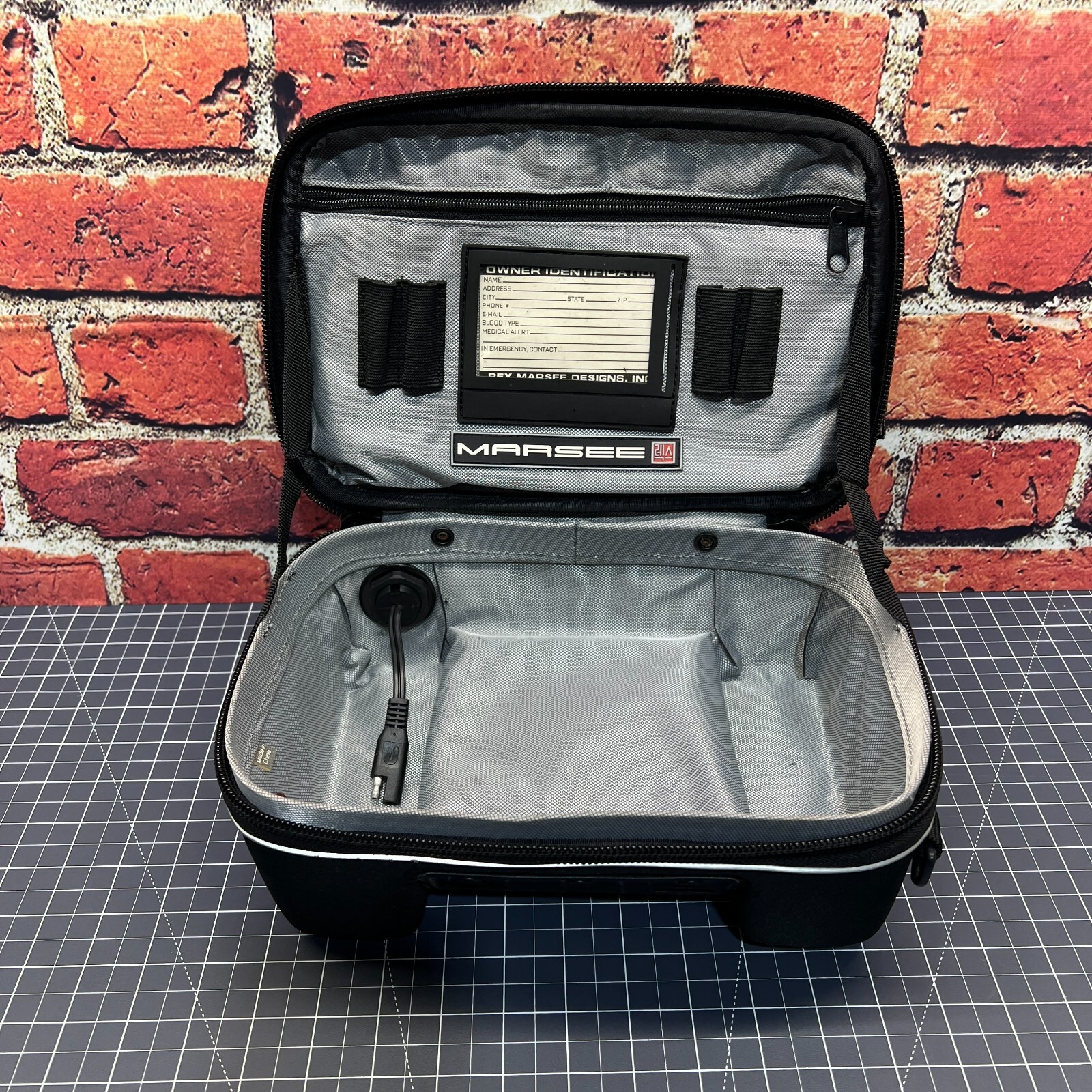 Marsee 4 0 L Stash Tank bag, Used on 2007 Roadking