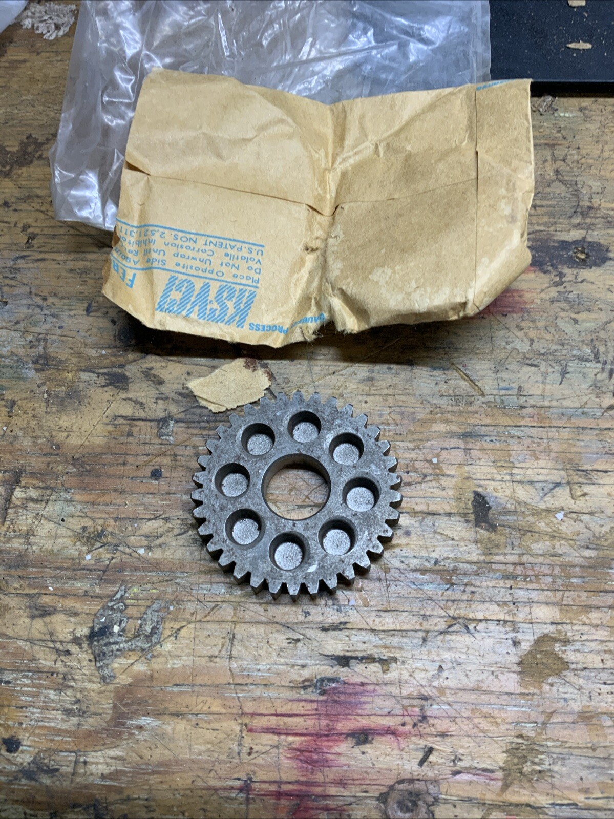 New OEM Suzuki 2nd Driven Gear 24321-04001 Jr50 Models Years?Vintage 24321-04002