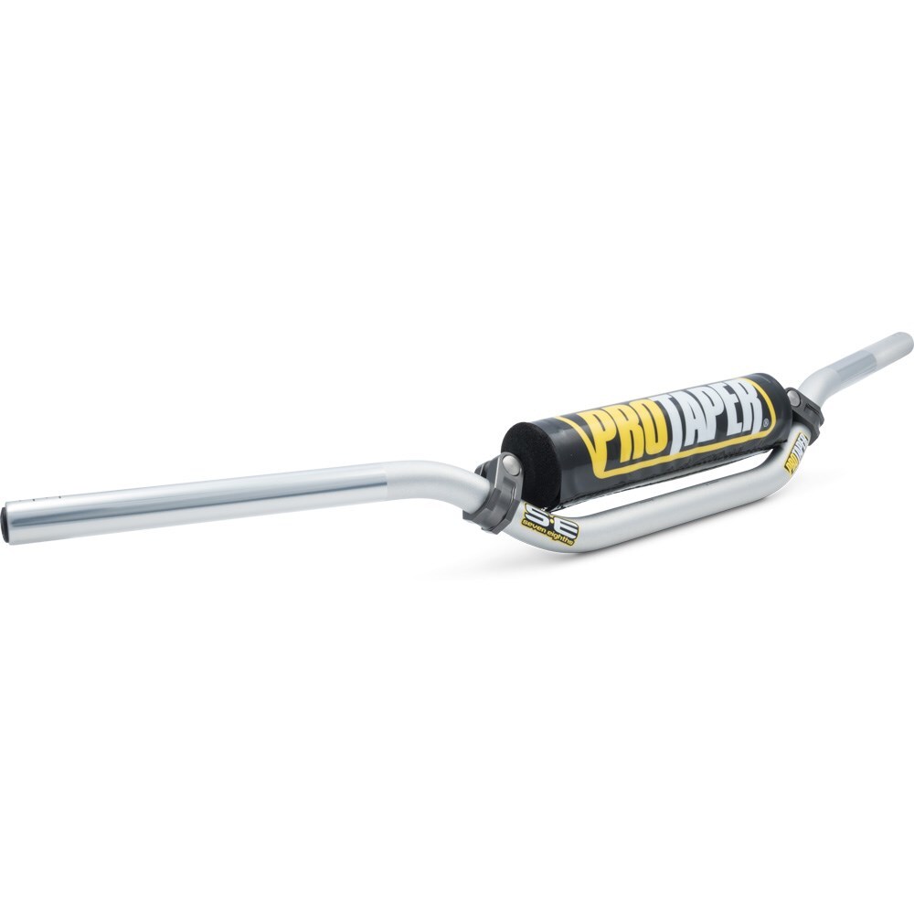 PRO TAPER SE 7/8″ CR MID BEND SILVER HANDLEBARS MX MOTORCYCLE DIRTBIKE