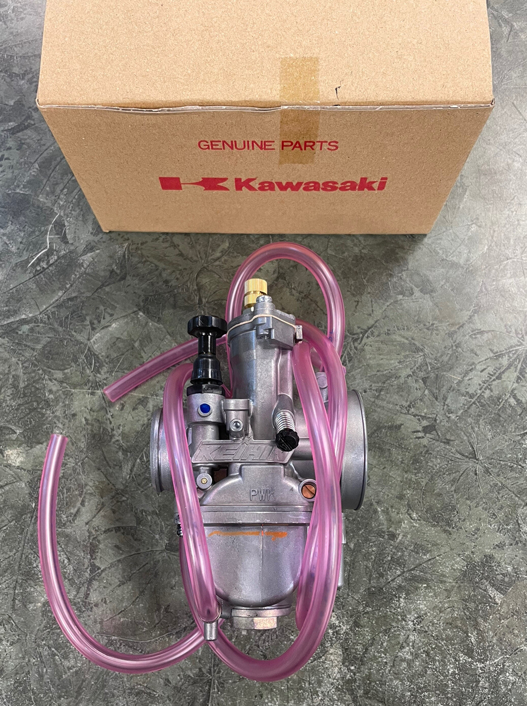 2001-2013 Kawasaki KX100 Keihin PWK Carburetor Assembly Genuine OEM 15003-1643