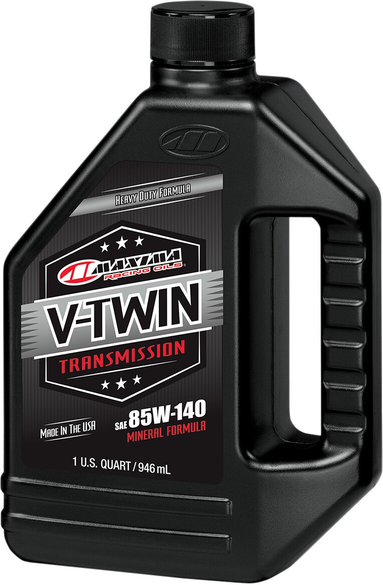 Maxima Heavy-Duty V-Twin Transmission/Gear Oil 85W-140 1qt