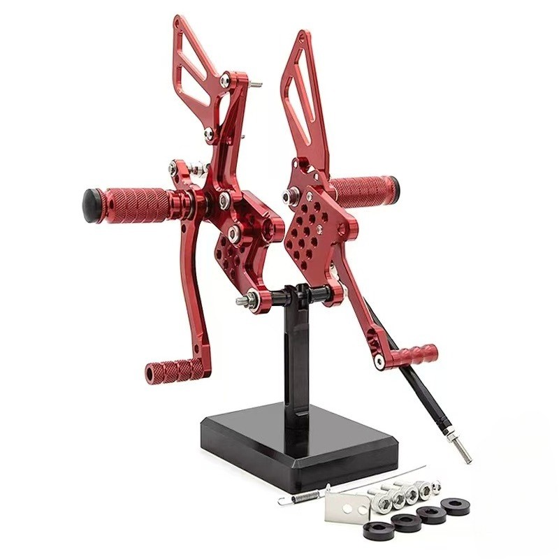 CNC Adjustable Rearset Footpegs for Suzuki GSXR 600 750 SV650 SV1000 Motorcycle