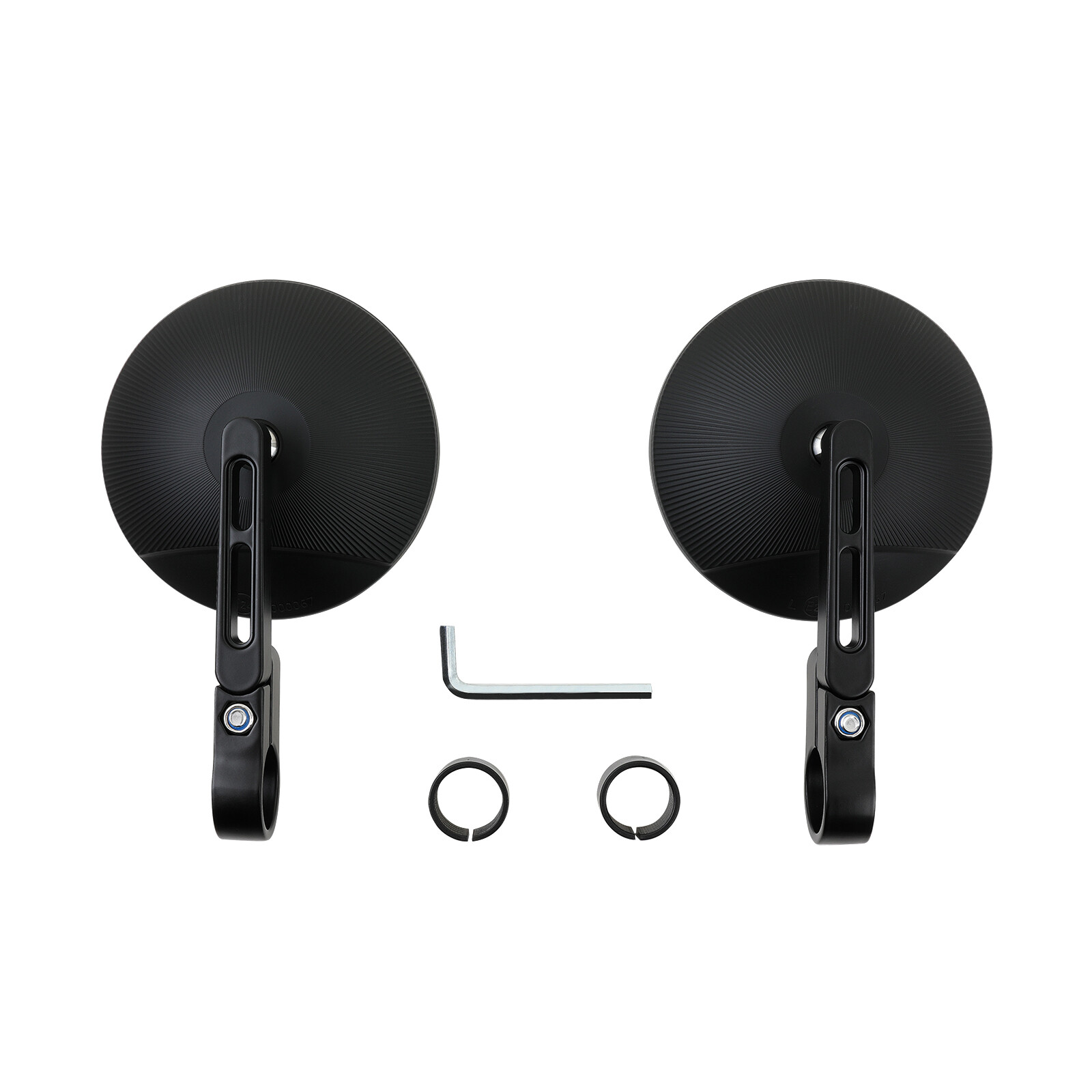 Motorcycle 7/8″ 1” Bar End Rearview Mirrors For Triumph Bonneville T120 T100