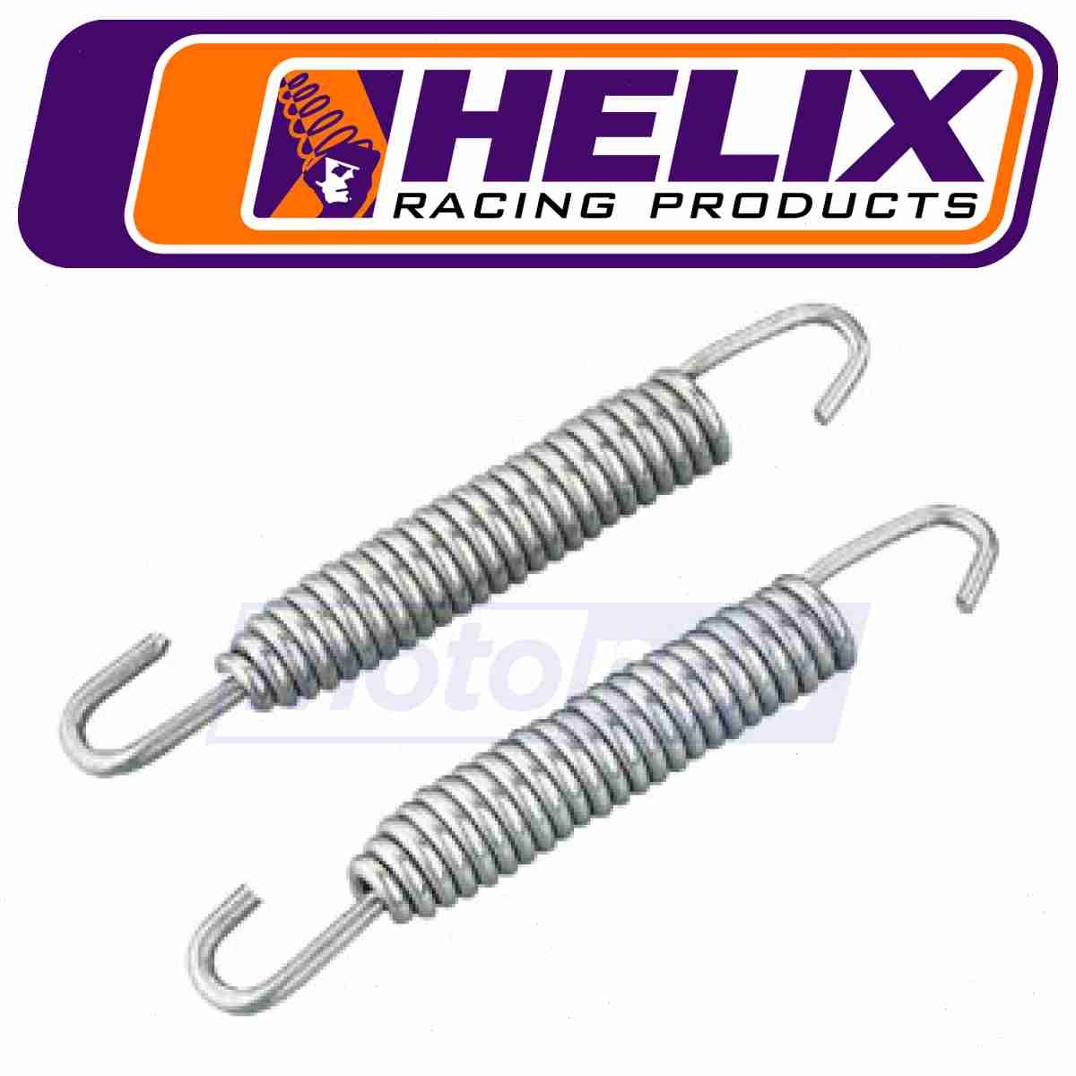 Helix Racing 495-7000 2 Pack Exhaust Springs for Exhaust Exhaust Springs & ds