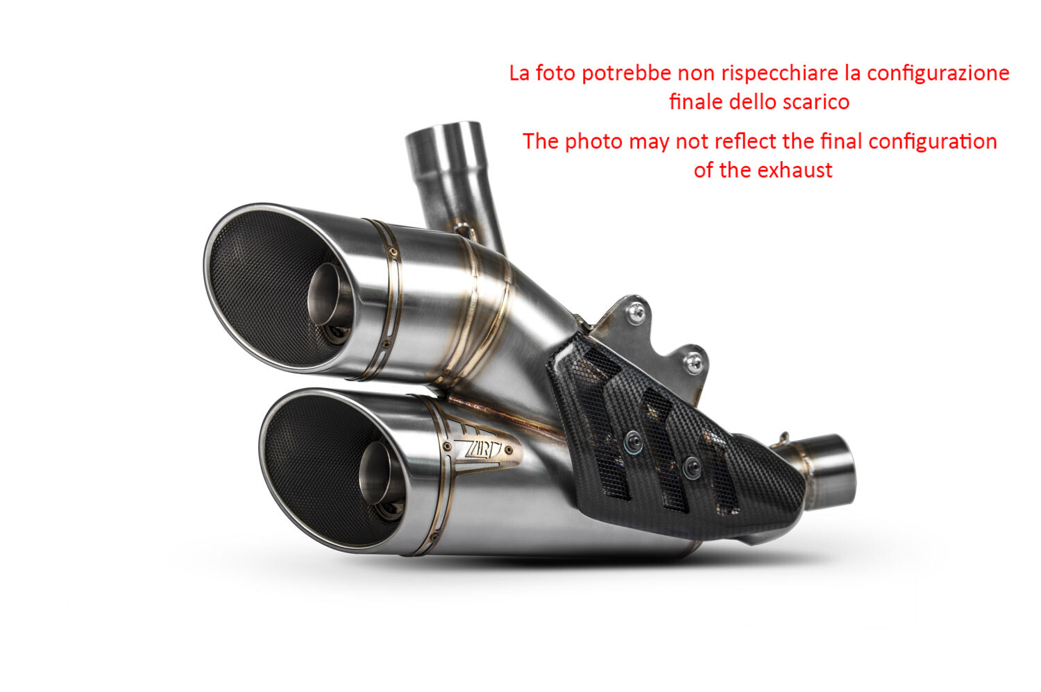 EXHAUST ZARD STAINLESS STEEL RACING EURO4 DUCATI DIAVEL 1260 2020-21