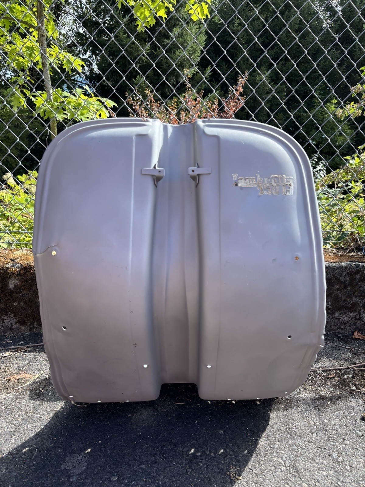 LAMBRETTA LD MK3 SCOOTER LEG SHIELD | Original | Used | Already Sandblasted