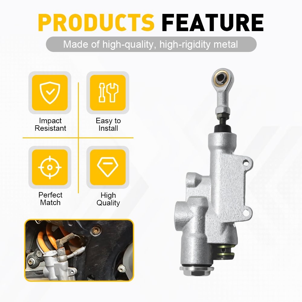 1PCS 77013060044 Rear Brake Pump With Push Rod For KTM 150 SX 250 EXC 500 EXC