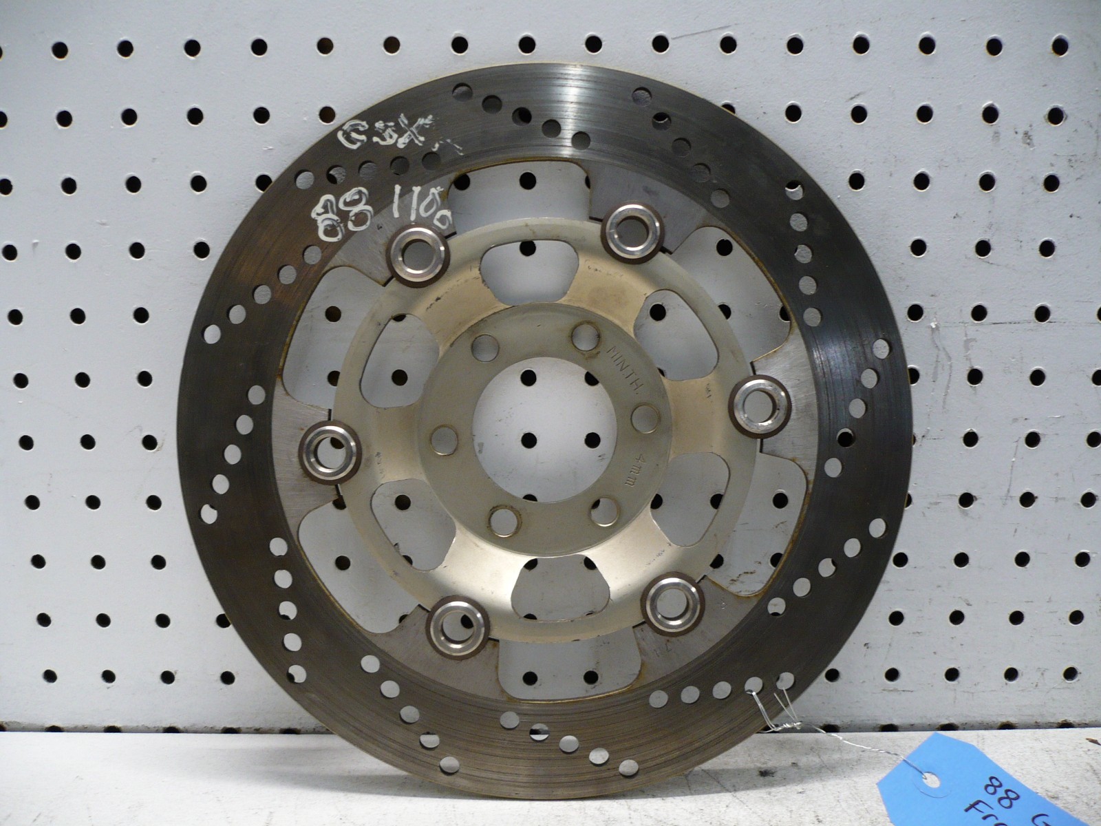 Suzuki 88 1988 GSXR1100 GSX R1100 Front brake rotor disc disk 4.8mm