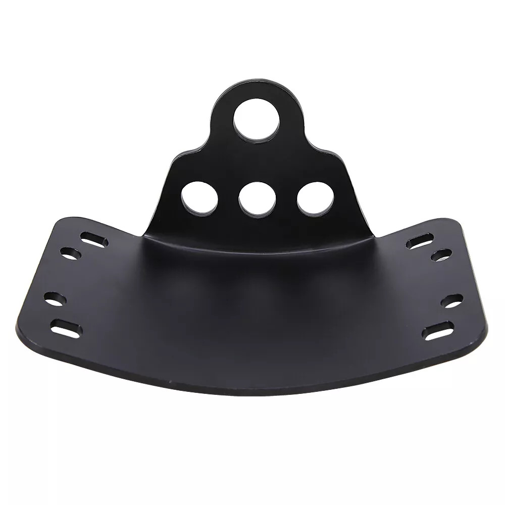 Side Mount License Plate Bracket Motorcycle Tail Light Holder 3/4” For Harley