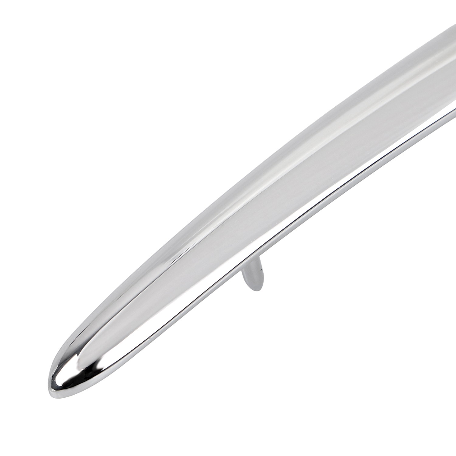 Chrome Zinc Alloy Top Headlight Cover Trim Spear Fit For Harley Road King FLHR