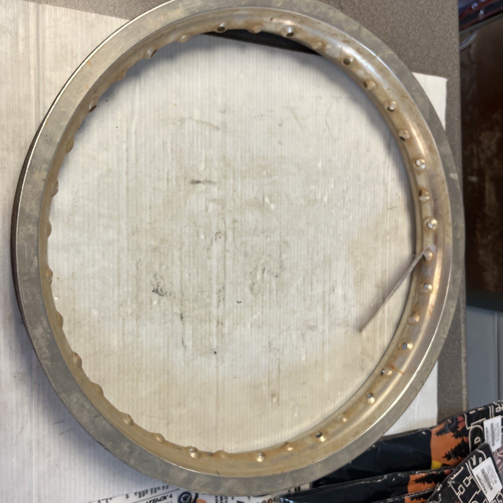 DID WM3 1.85” X 18” 36 HOLE COPICAL HUB ALLUMINUM MOTORCYCLE RIM