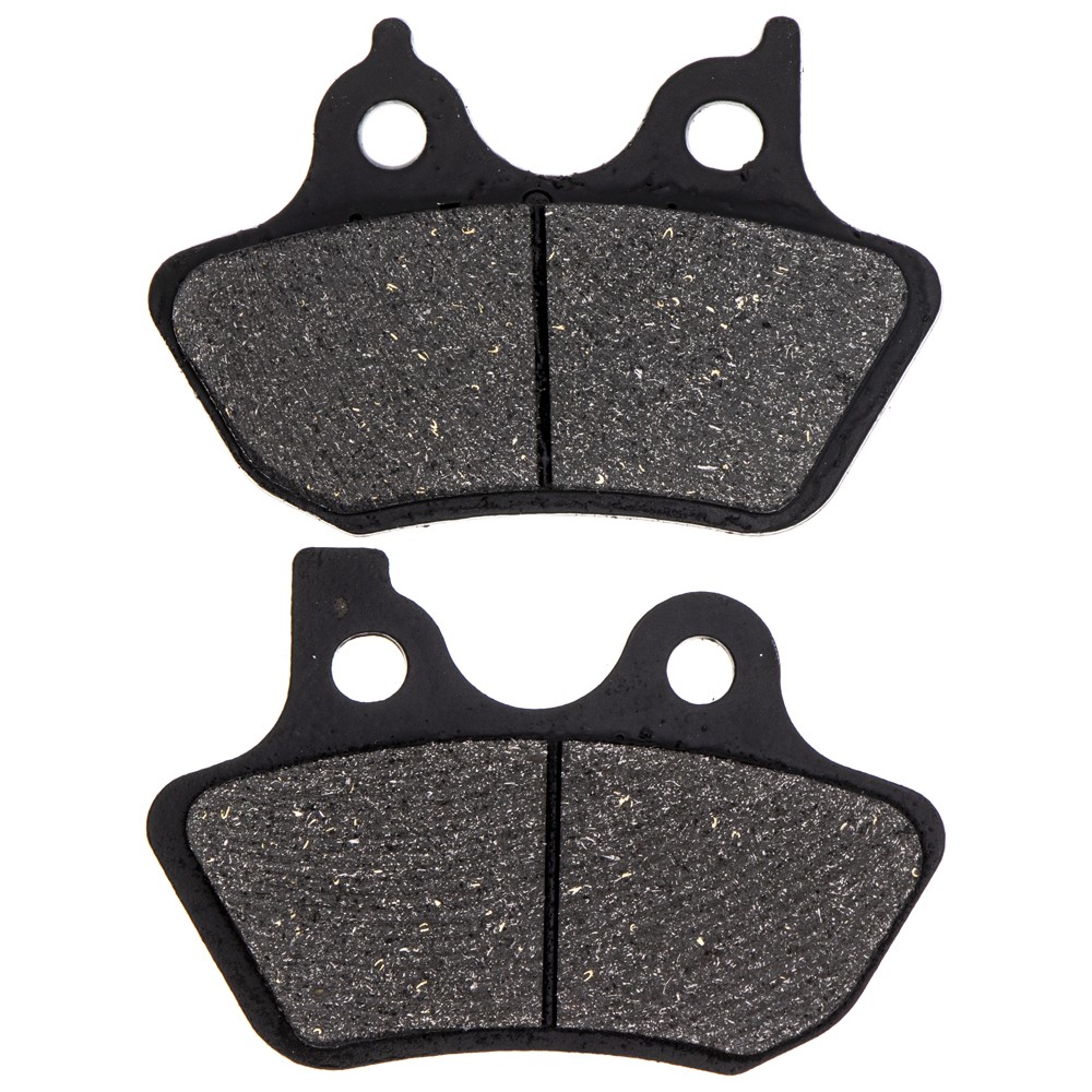Brake Pad Set for Harley-Davidson Street Glide Dyna Front Rear Semi-Metallic