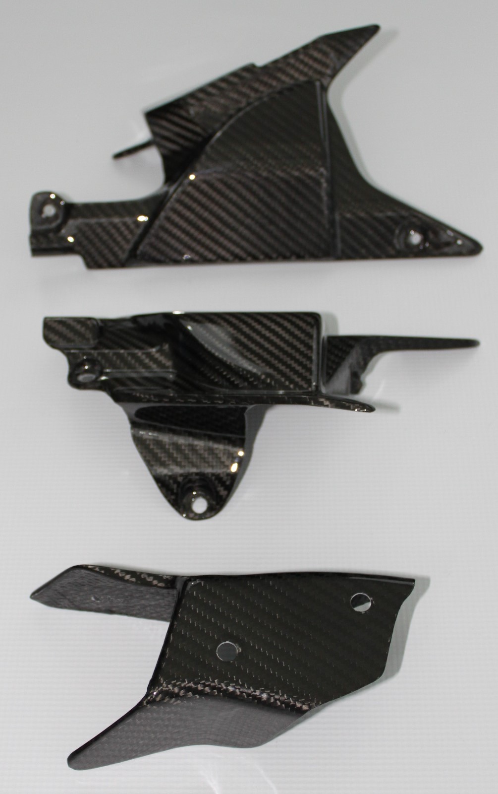 2002-2013 Honda VFR800 Lateral Side Panels – 100% Carbon Fiber