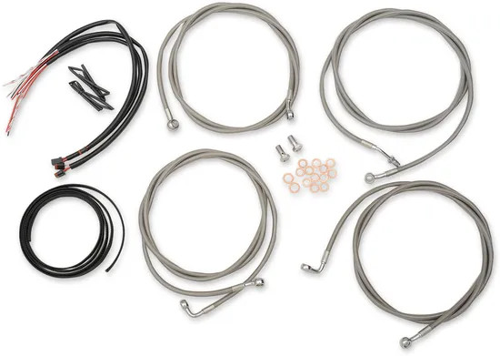 LA Chopper SS 15-17 Handlebar Controls Kit w ABS Harley Road Glide Custom 17-20