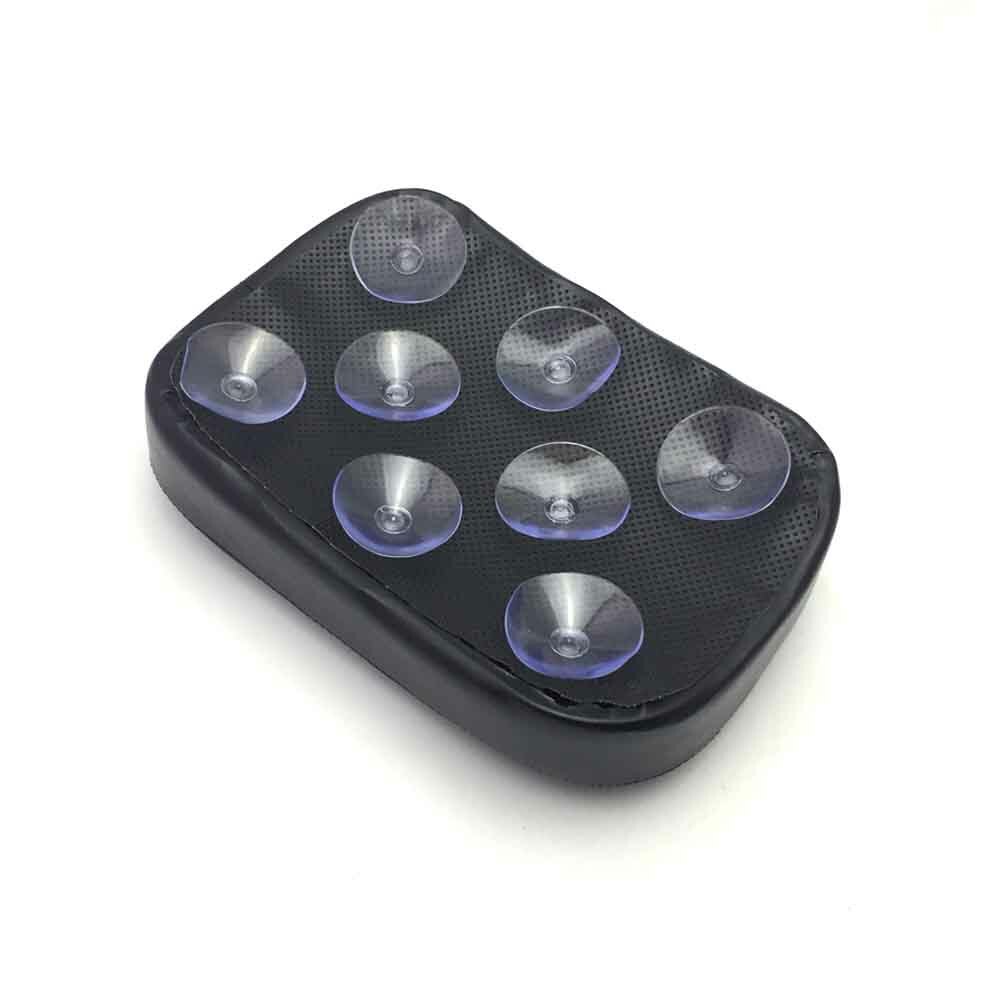 8 Suction Cup Rectangular Pillion Passenger Pad Seat For Harley Chopper Custom T