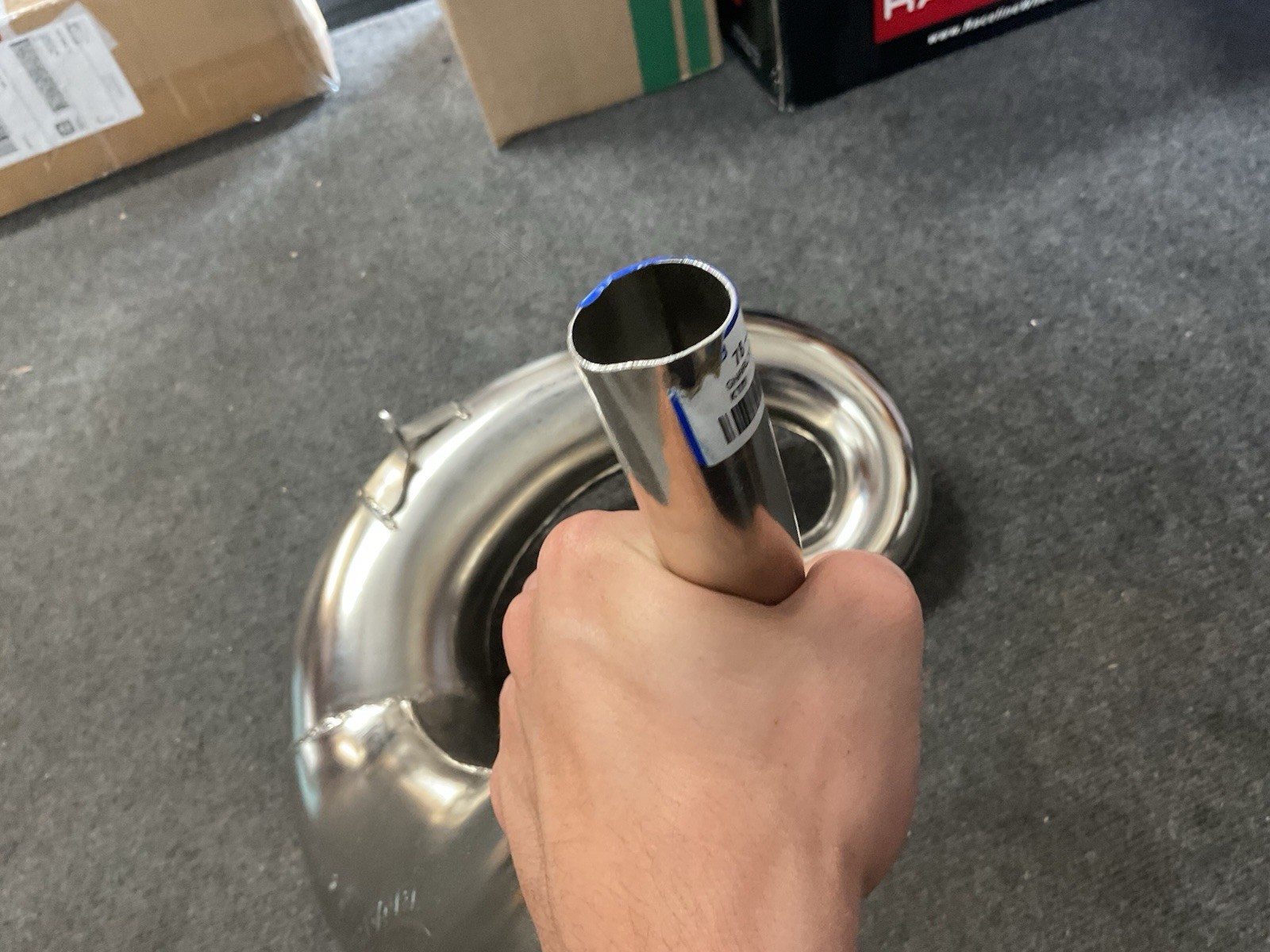 FMF Pipe Gnarly KTM 17-18 250/300 Husqvarna 17-19 250/300 025203 Out of Round