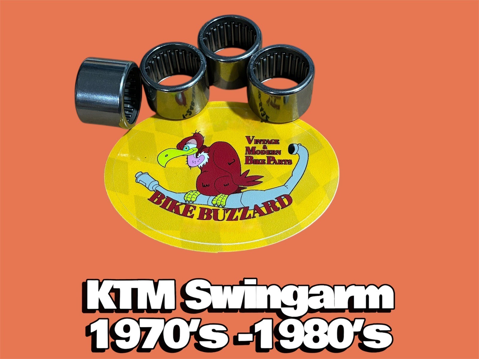 KTM MC5 250 400 350 420 495 Swingarm Needle Bearing SET ( 2 ) 1970’s – 80’s NEW!