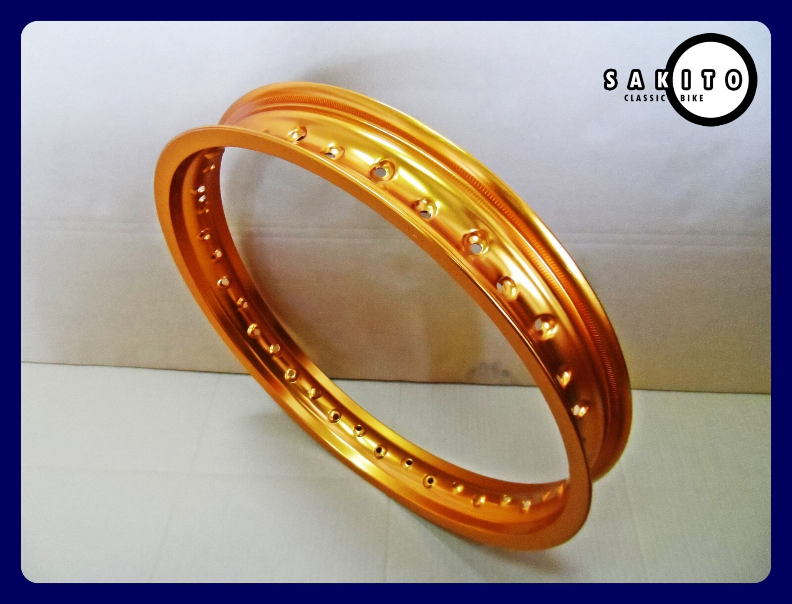 Fit Honda Motocross Dirty Bike Aluminium Gold Wheel Rim 18×2.15″ **sa3318**