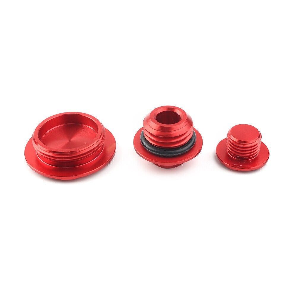 CNC Red Engine Timing Bolts Oil Plugs for Honda CRF150R CRF250R CRF450R CRF450X