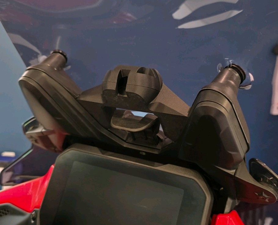 Ducati Multistrada V4 ball mount Aoocci/Carpuride/Innovv/etc.. nav sat gps ram
