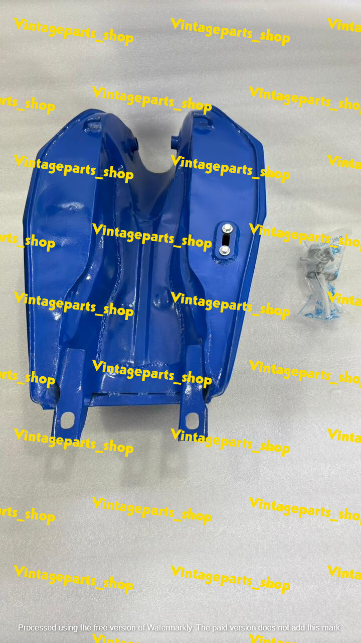 Fit For Yamaha RD250 RD400 Blue Painted Steel Petrol Fuel Tank 1976-1977 Model