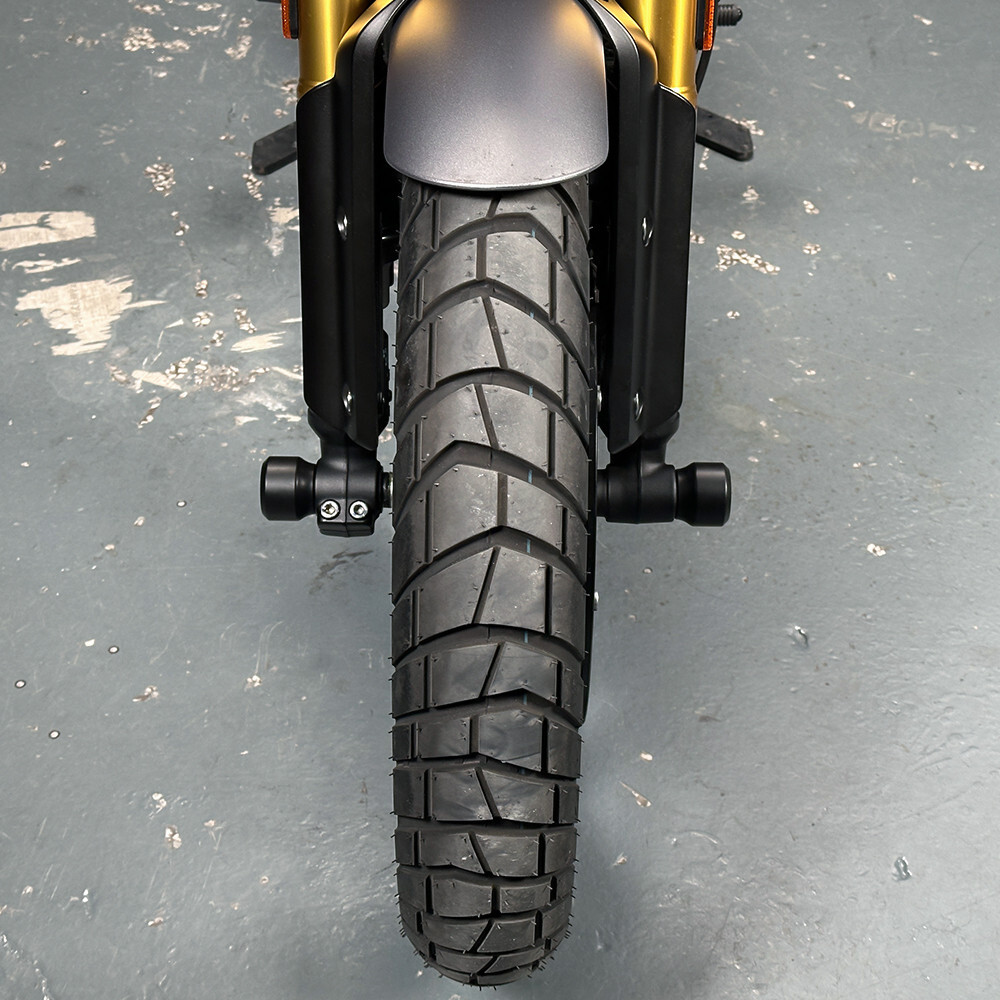 Front/Rear Fork Wheel Frame Slider Crash Guard For Speed 400 Scrambler 400X 2025