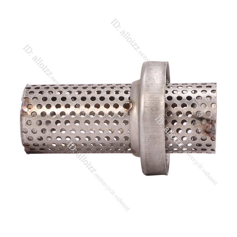 60.5mm Universal Exhaust Pipe Silencer DB Killer Baffles Reduce Noise Removable