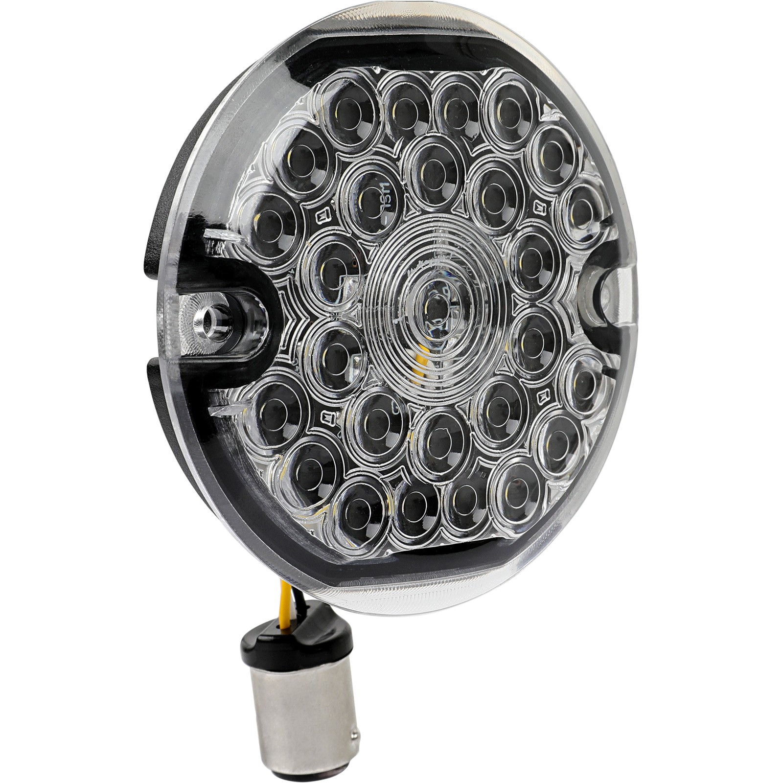 3-1/4″ Front 1157 LED Turn Signals Blinkers For Harley Road King Classic Touring