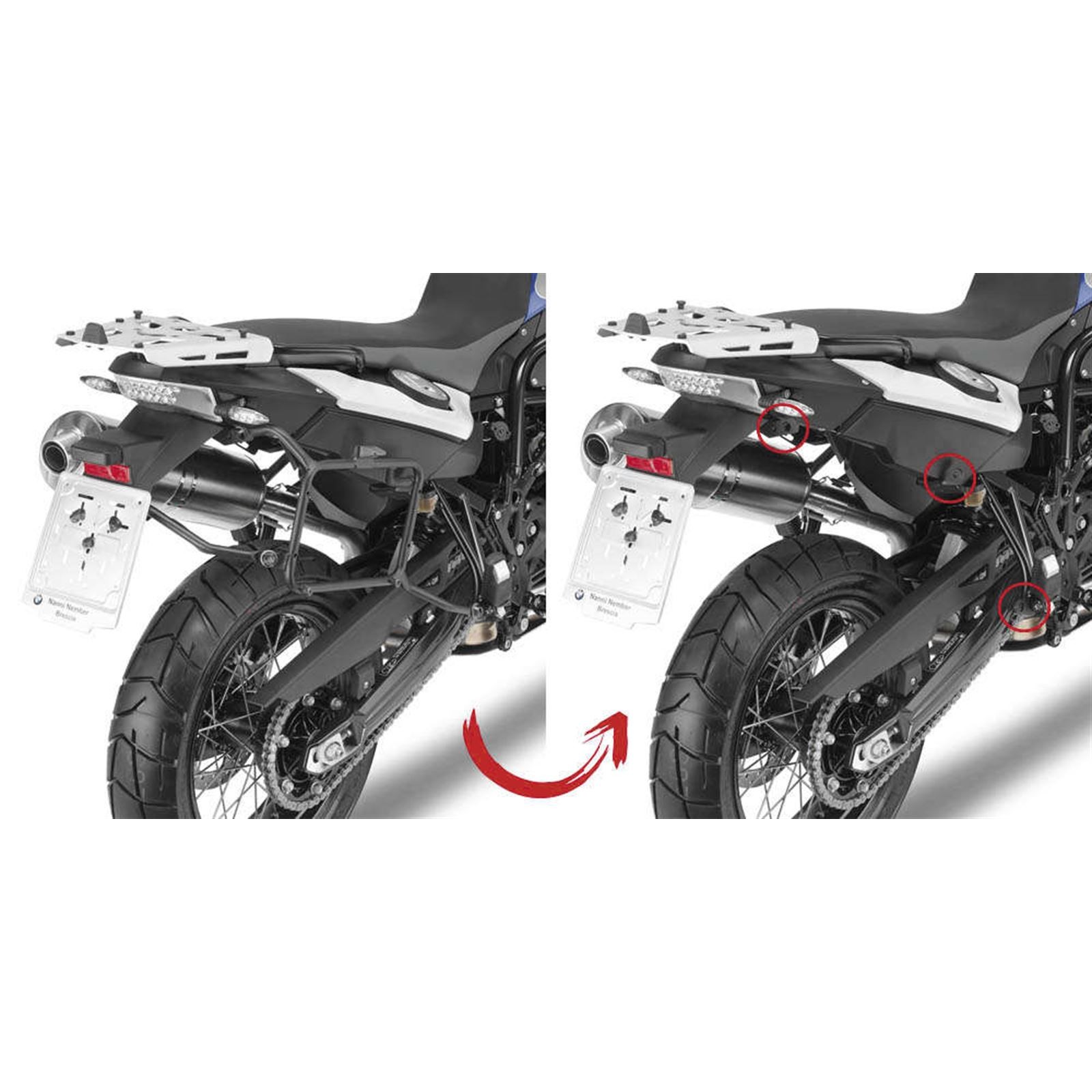 Givi Side Case Hardware PLR5103