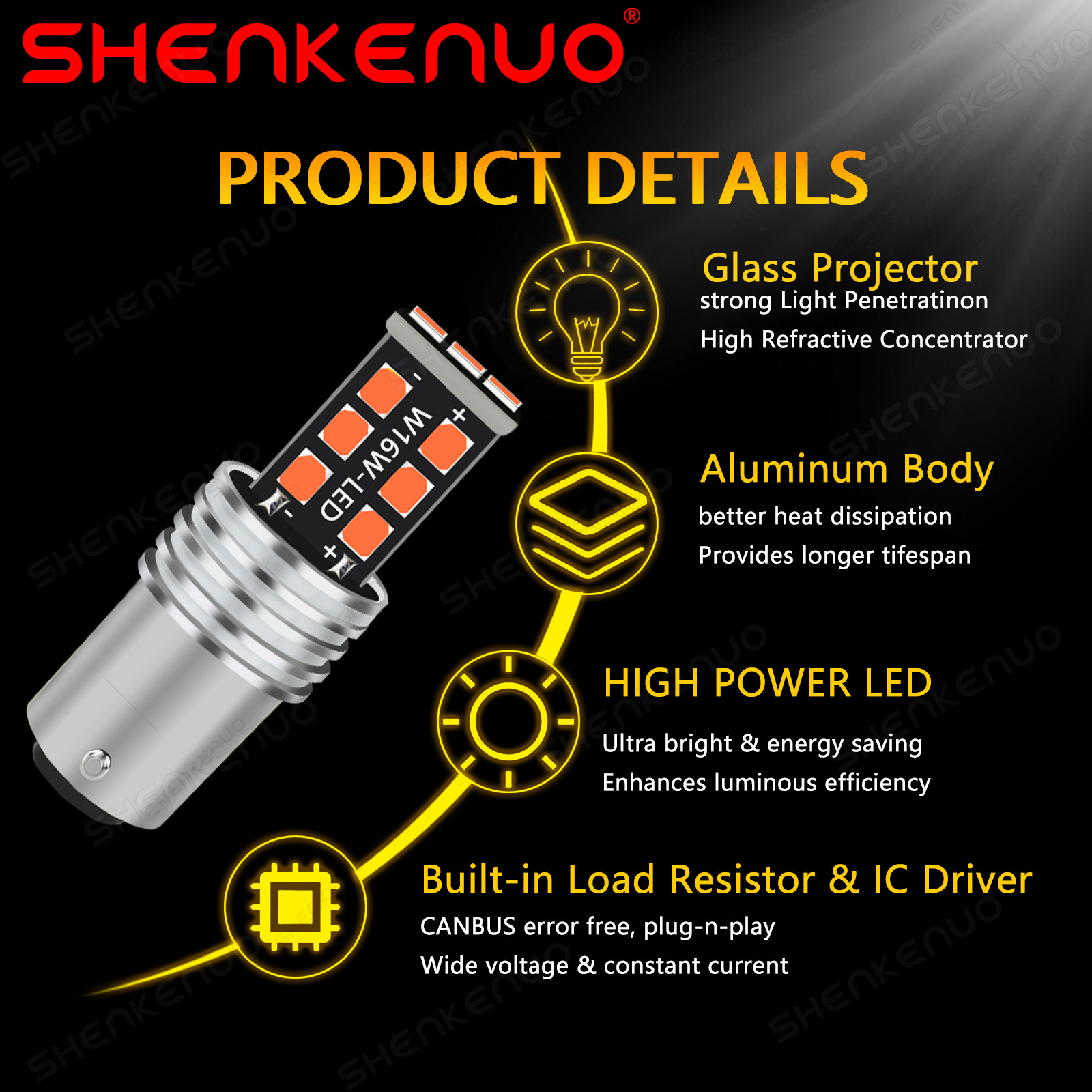 Super LED Taillight Bulb for Kawasaki Vulcan 1600 Nomad VN1600 2005-2008: USA