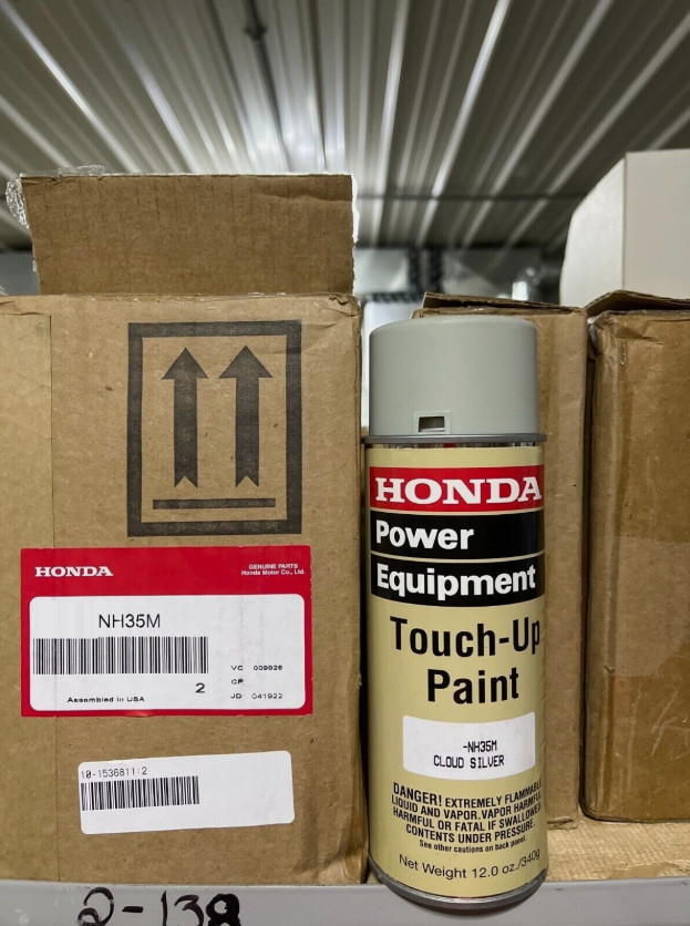*1EA OEM HONDA HONDALINE CLOUD SILVER 12 OZ SPRAY PAINT NH35M (HCSPAINT) S1386