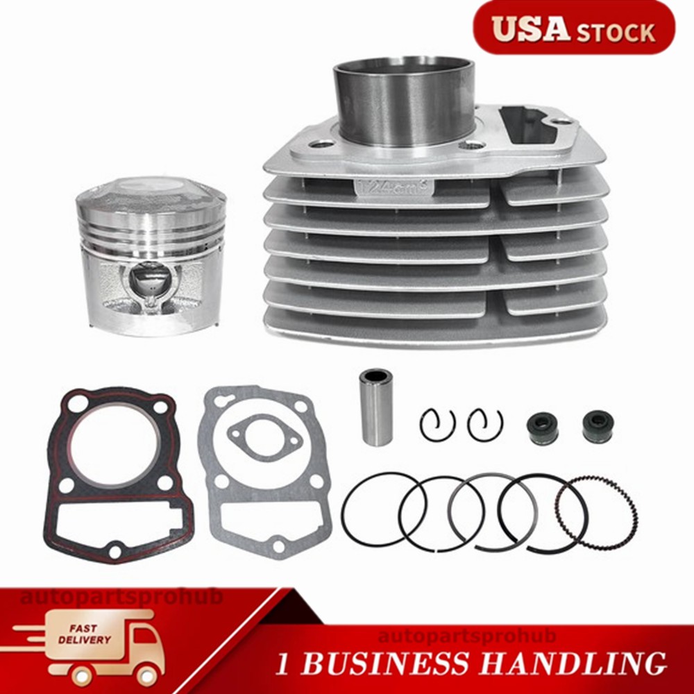 Cylinder Piston Gaskets Top End Rebuild Kit For Honda CB125S CL125 XL125 TL125