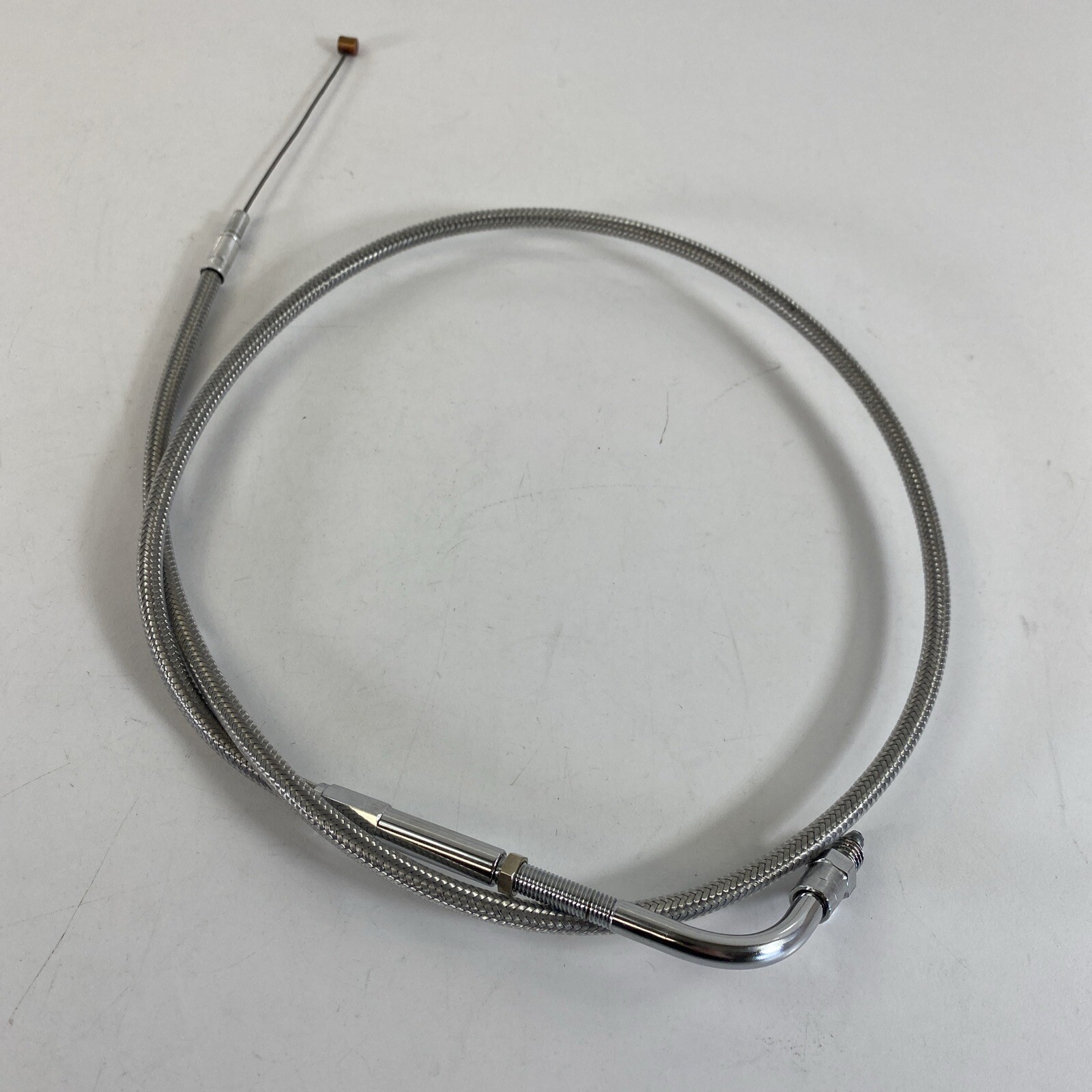 Barnett Clear Coat Idle Cable +6″ 38in Harley Davidson FX 96-05 102-30-40015-06