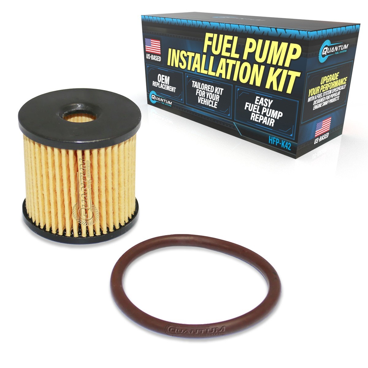 QFS Fuel Pump +Reg +Filter Kit for 2008-2023 Harley-Davidson Road Glide 62908-08