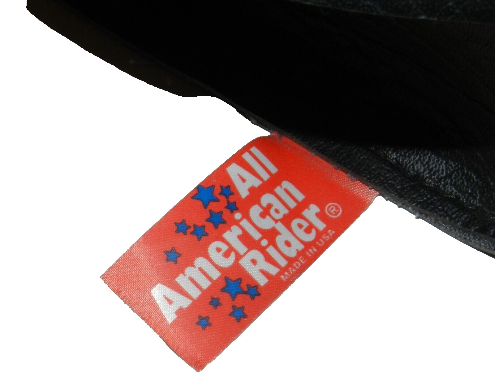 All American Rider USA Faux Leather Large Motorcycle Bag 15″ x 9″ Rivets Concho