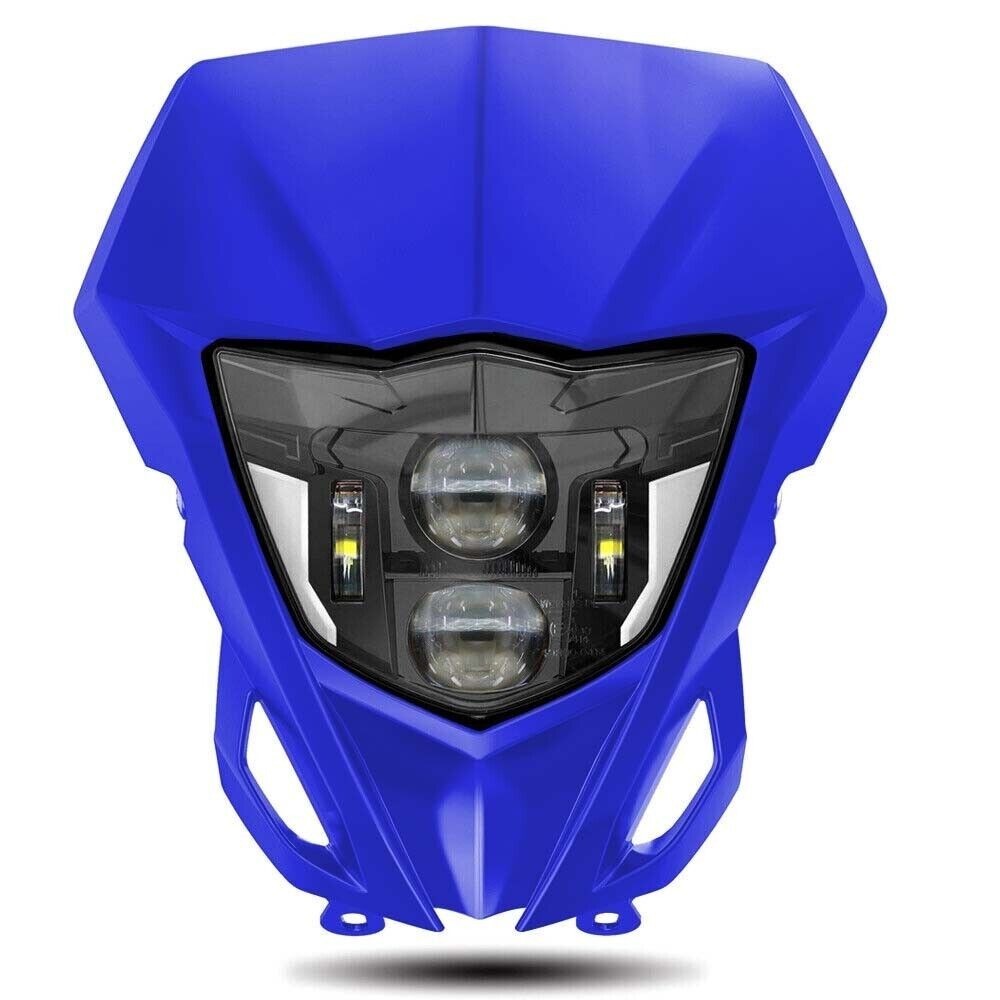 LED Headlight with Switch For Yamaha YZ 85 125 250 450 490 TTR 110 125 200 230
