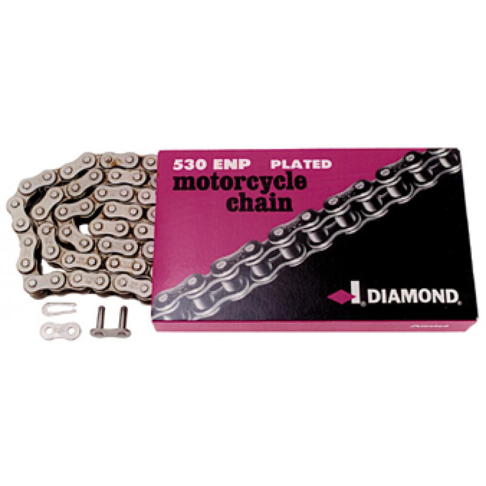 KAWASAKI H1/H2/S3 DRIVE CHAIN DIAMOND BRAND-530 CHAIN-120 LINK-BEST QUALITY-NEW