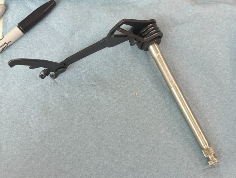 NEW SHIFT SHAFT W/ SPRING 165MM LONG CT70H SL70 XL70 CL70 S65 REF 24610-098-740