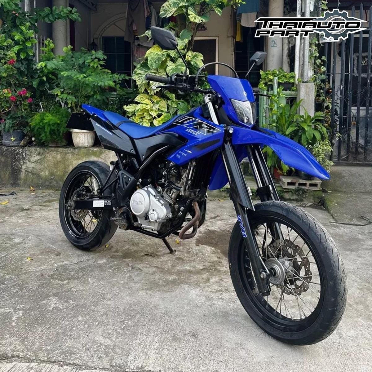 Custom Graphics Sticker Kit Decal Motocross Blue Fit Yamaha WR 155 R 2021-2022