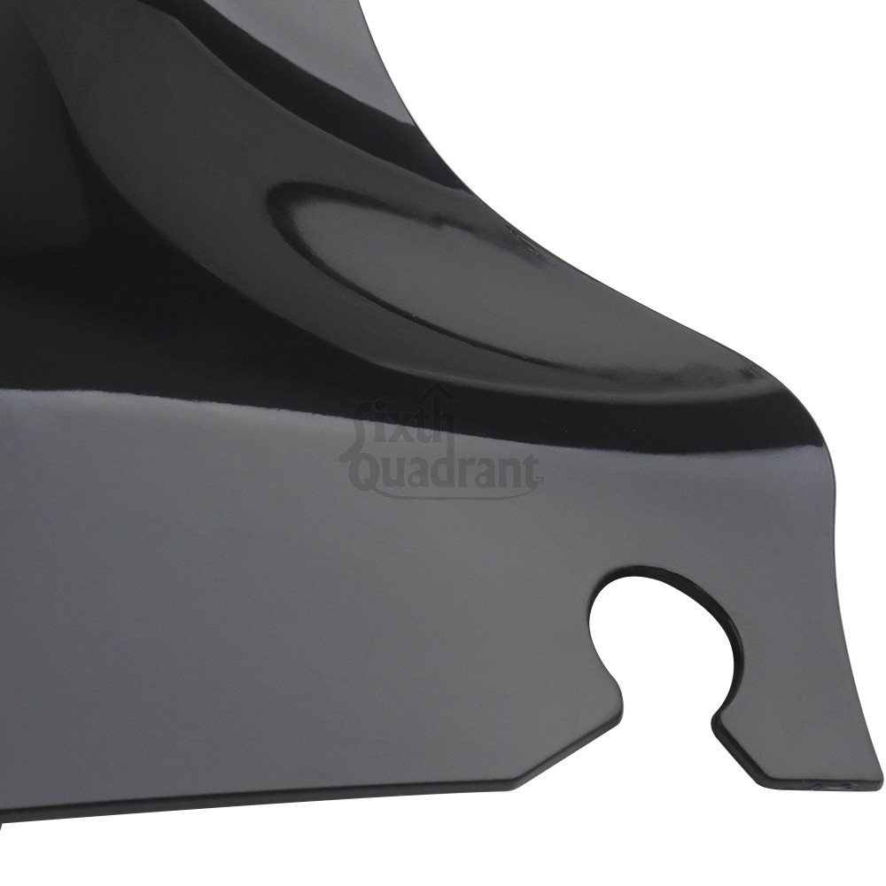 For Harley Touring Street Electra Glide Classic 96-13 8″ Black Wave Windshield