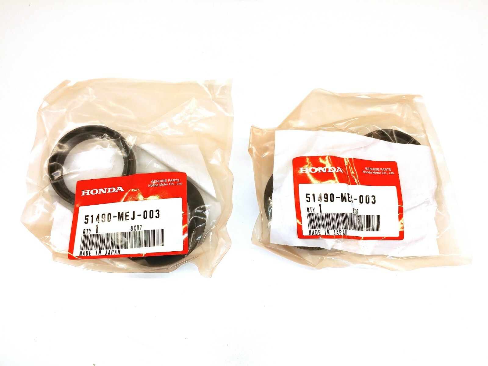 Fork Dust Oil Seal Kit CB900F, CBR1000 RR 04-07 Genuine Factory OEM Honda #C158