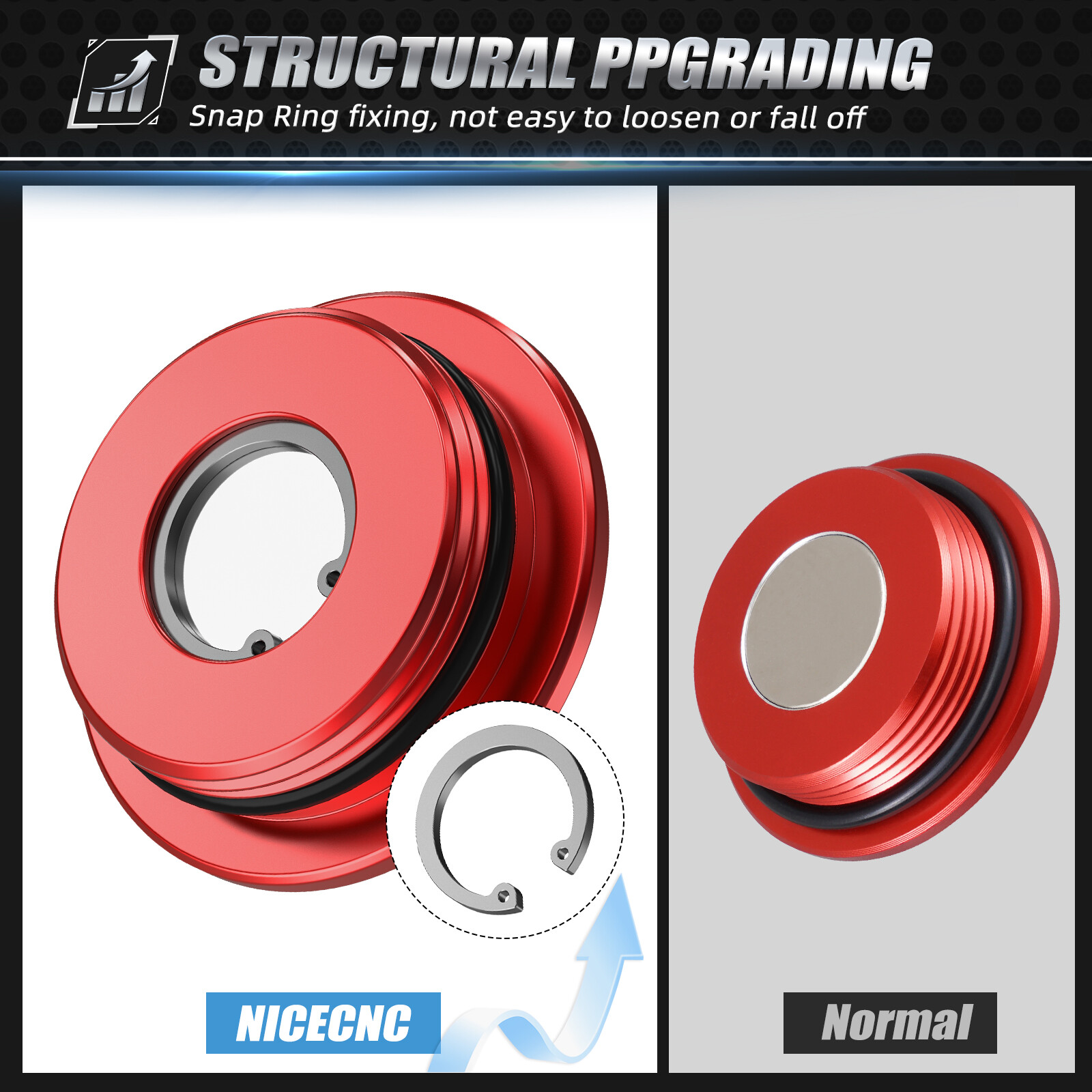 Magnetic Engine Oil Drain Bolt Plug For Honda CRF450 R/RX/RWE/L/RL/X 2017-2024
